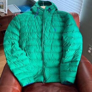 Green Puffer Jacket